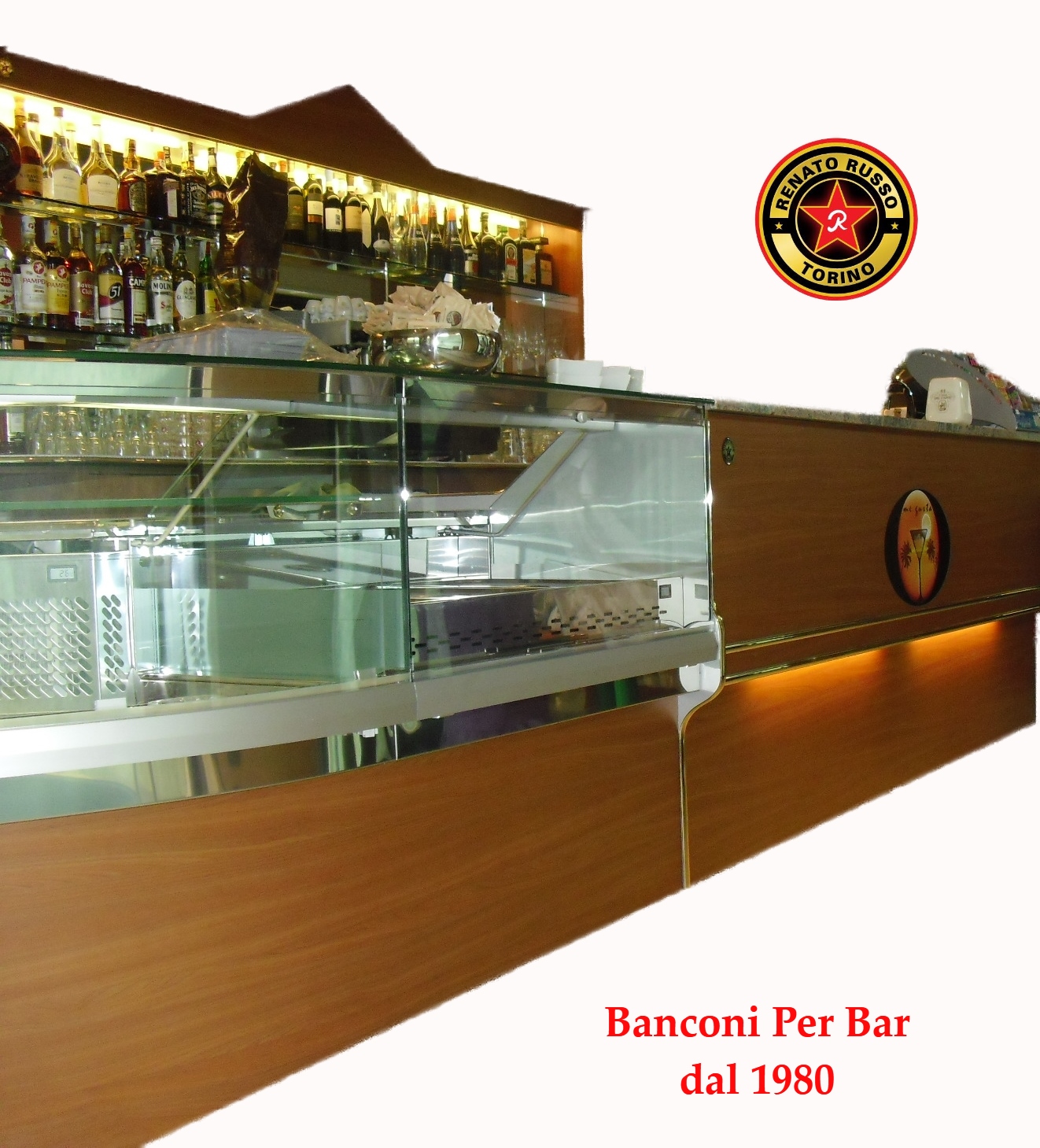 Banconi Bar, PREZZI Banchi Frigo, Cocktail Station, Vasche per Cocktail da  incasso,Torino, Vetrine Refrigerate, Banconi Bar